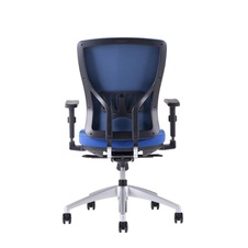Kancelářská židle Halia bez podhlavníku, modrá
