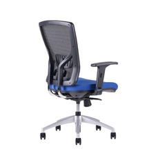Kancelářská židle Halia MESH bez podhlavníku, modrá