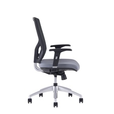 Kancelářská židle Halia MESH bez podhlavníku, šedá
