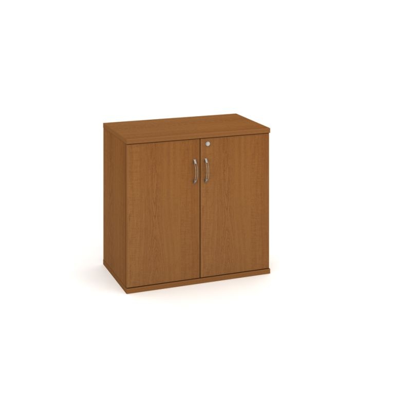 Kancelářská policová skříň SZ 2 80 01 - 76,8x80 cm, zámek Huwill