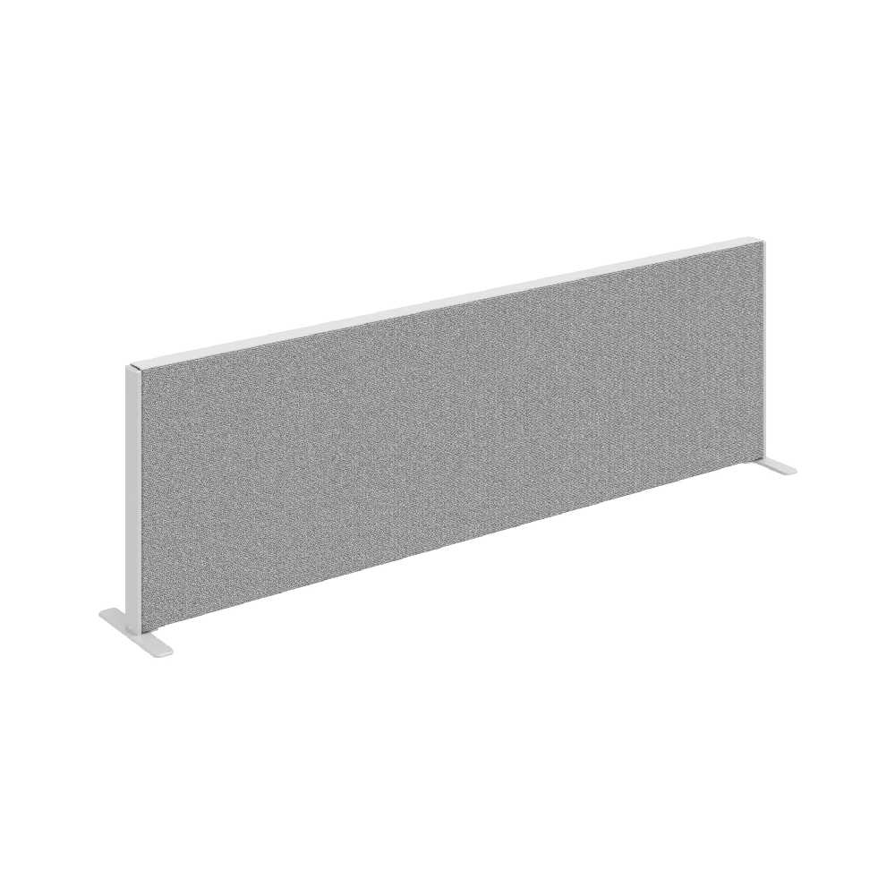 Paraván Akustik na stůl 140 cm + 2x SK - TPA S 1400 SK 2, šedá