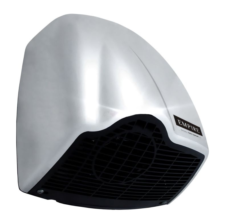 Elektrický osoušeč rukou EMPIRE U-NIK LF 1800 W AUTOMATIC, stříbrný matný