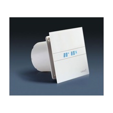 Designový axiální ventilátor CATA e100 GTH LED display, doběhový časovač, bílý - 4