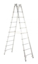 ZARGES přičlový stojací žebřík, štafle 2x6 přičlí
