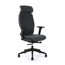 Kancelářská židle SELENE, černá - antracit
