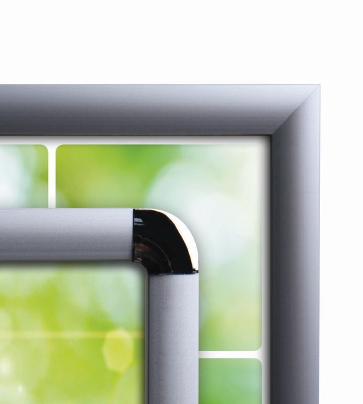 Plakátový klaprám 500 x 700 profil 20 mm ostrý roh