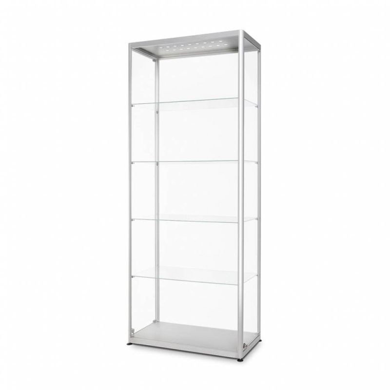 Produktová vitrína VR2-24-800 s LED osvětlením, 2x protilehlé dvěře