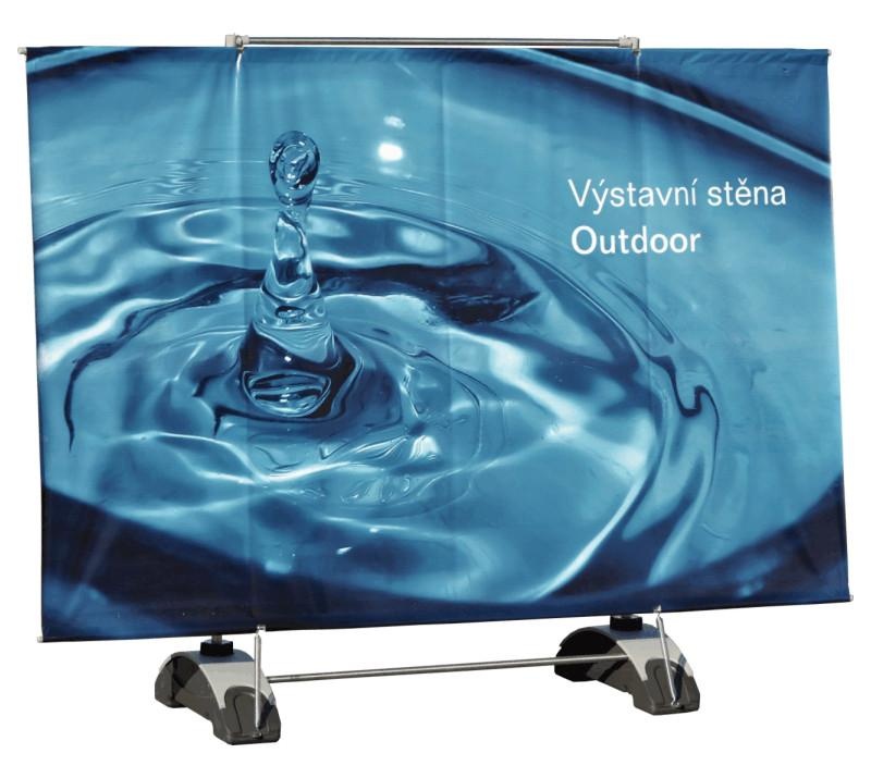 Výstavní a prezentační stěna Outdoor Double