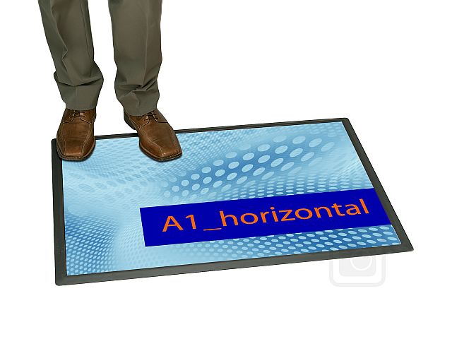 Podlahový plakátový systém FloorWindo A1