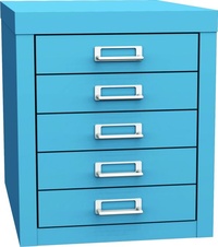 Zásuvková skříň KSZ 45 A, modrá