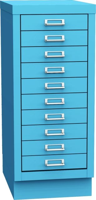 KOVOS zásuvková skříň KSZ 410 B, modrá