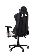 Kancelářská židle Runner, černo-bílá