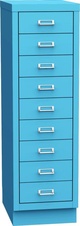 Zásuvková skříň KSZ 49 C, modrá