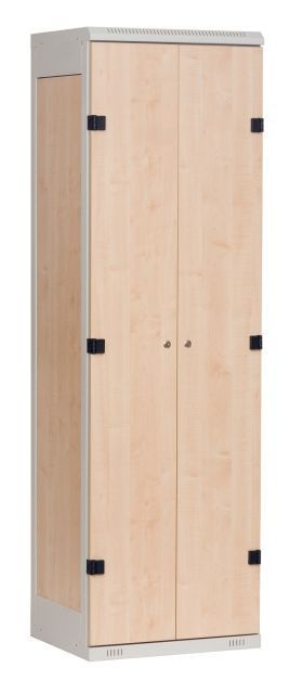 Šatní skříň 2-dveřová kov-lamino dub bardolino T1750-BWA