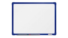 Magnetická tabule boardOK 60x45 email, modrý rám