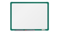 Magnetická tabule boardOK 60x45 email, zelený rám