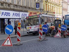 Podstavec pro dopravní značku CZ 1