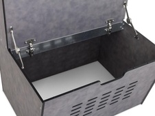 Šatní univerzální box pro sportovce z HPL, šíře 800 mm