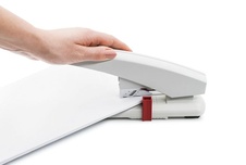 Sešívačka B 40, 100 listů, šedá