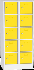 KOVOS šatní skříň s boxy SBS 42 10