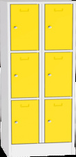 KOVOS šatní skříň s boxy SBS 42 6