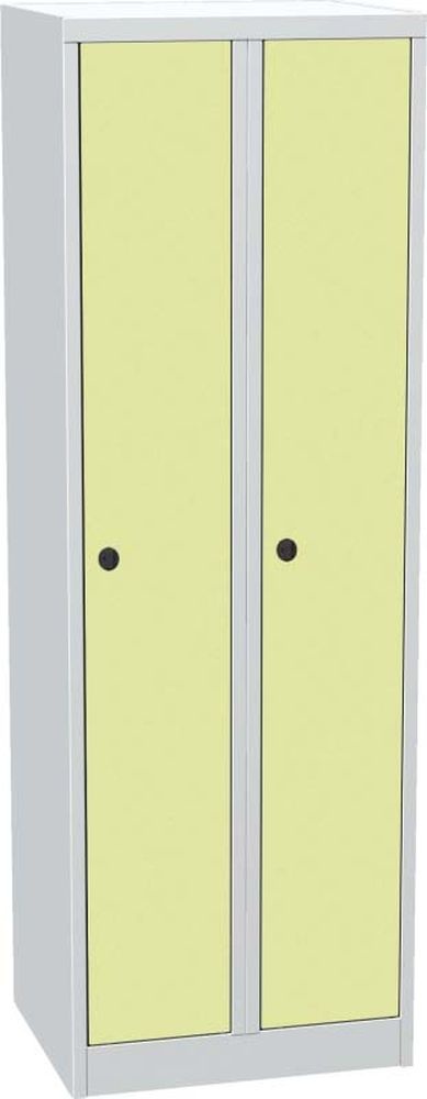 Šatní skříň BAS 32 AH, dveře HPL, zelená