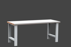 Dílenský stůl DPS 2601 s oplechovanou pracovní deskou