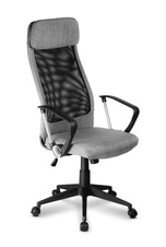 Kancelářská židle Komfort plus, šedo-černá