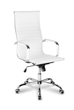 Kancelářská židle Deluxe plus, bílá
