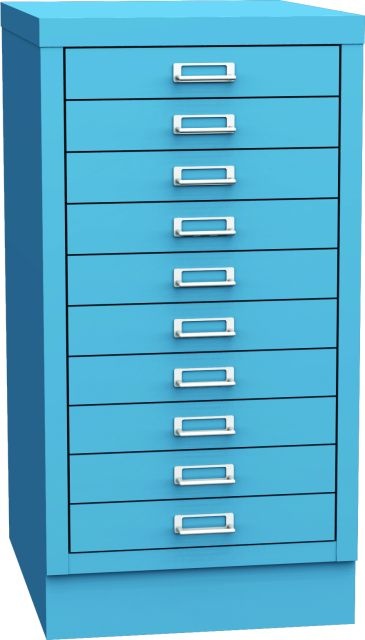 Zásuvková skříň KSZ 310 B, modrá