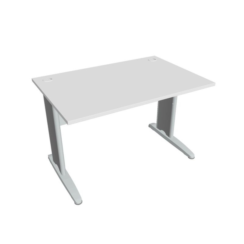 HOBIS kancelářský stůl pracovní rovný - CS 1200, bílá