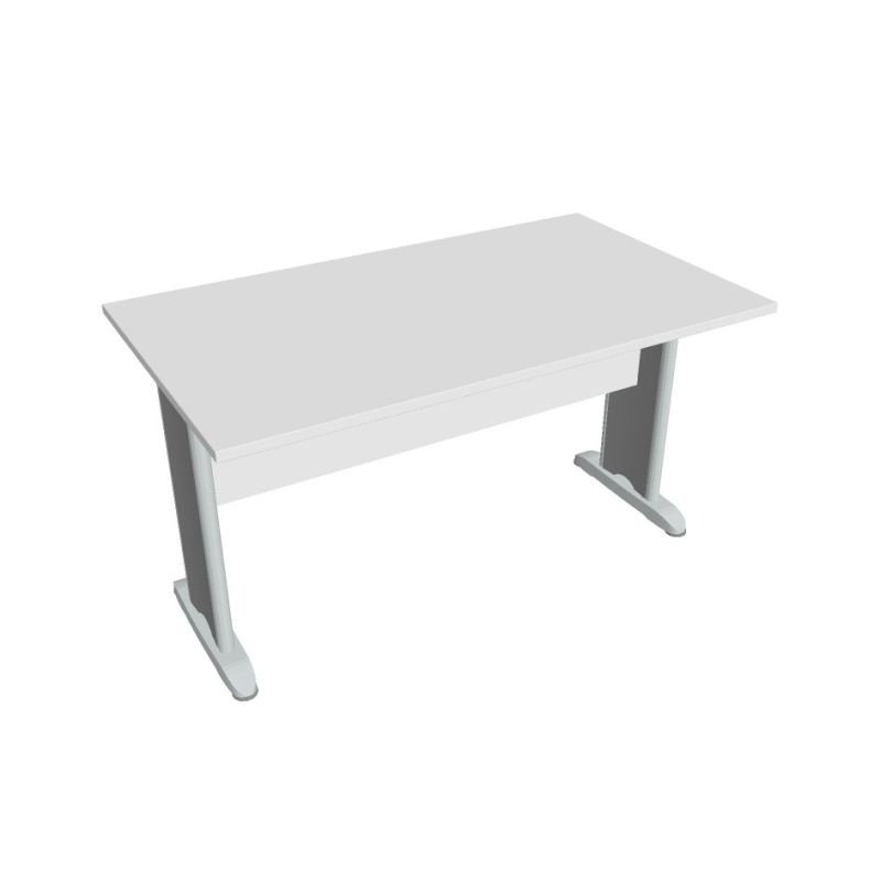 HOBIS kancelářský stůl jednací rovný - CJ 1400, bílá