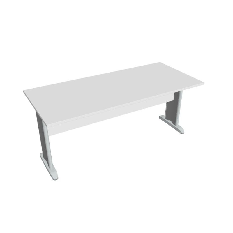 HOBIS kancelářský stůl jednací rovný - CJ 1800, bílá