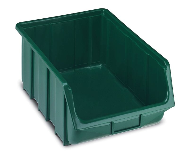 Plastový stohovatelný box 115, zelený
