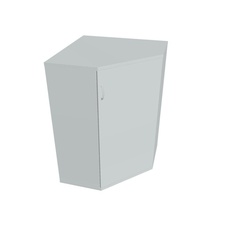 HOBIS skříň vnitřní roh pravá - SRV 3 01 P, šedá