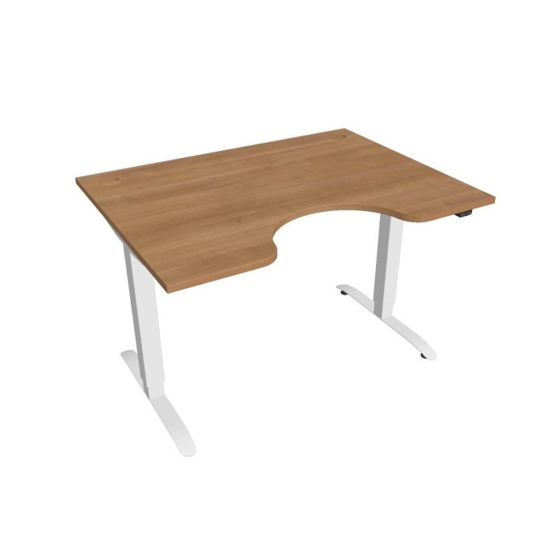 HOBIS ergo elektr.stavitelný stůl 120 cm, stand. ovlad. - MSE 2 1200, višeň