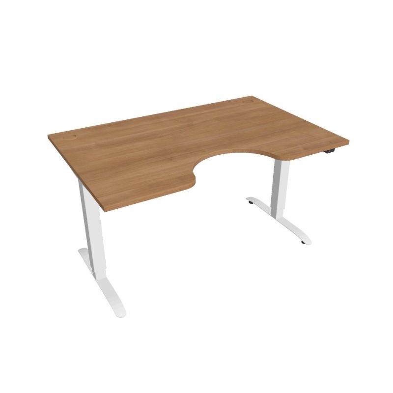 HOBIS ergo elektr.stavitelný stůl 140 cm, stand. ovlad. - MSE 2 1400, višeň