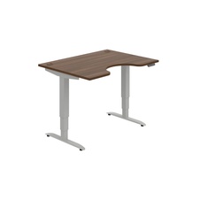 HOBIS ergo elektr.stavitelný stůl 120 cm, paměť. ovlad. - MSE 3M 1200, ořech