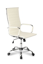 Kancelářská židle Deluxe plus, béžová