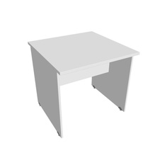 HOBIS kancelářský stůl jednací rovný - GJ 800, bílá