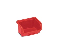 Plastový stohovatelný box 110, červený