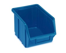 Plastový stohovatelný box 114, modrý