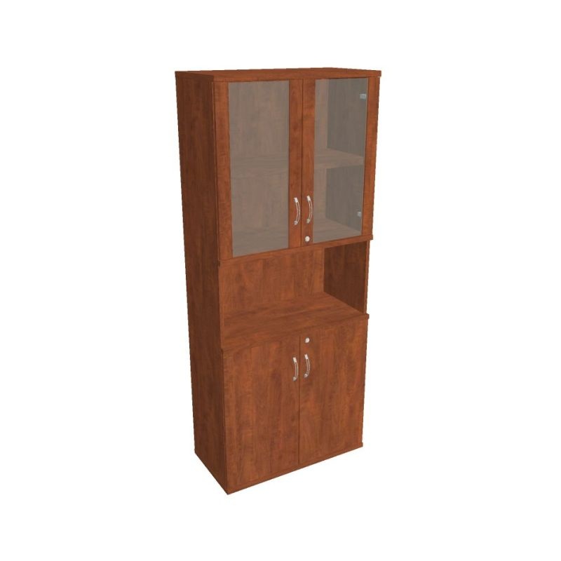 HOBIS kancelářská policová skříň - SZ 5 80 07, zámek Huwill, calvados