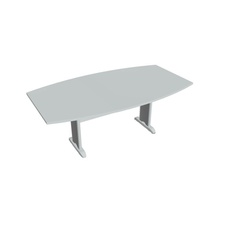 HOBIS kancelářský stůl jednací tvarový - CJ 200, šedá