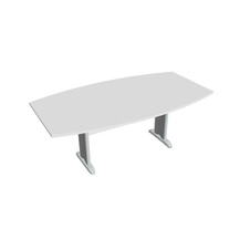 HOBIS kancelářský stůl jednací tvarový - CJ 200, bílá