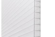 Stojící ochranná polykarbonátová stěna na nohách T 90x120