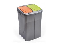 Odpadkový koš duo 46l na sklo, tetrapak