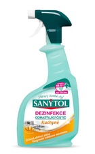 SANYTOL - dezinfekce kuchyně, silně odmašťující sprej 500 ml