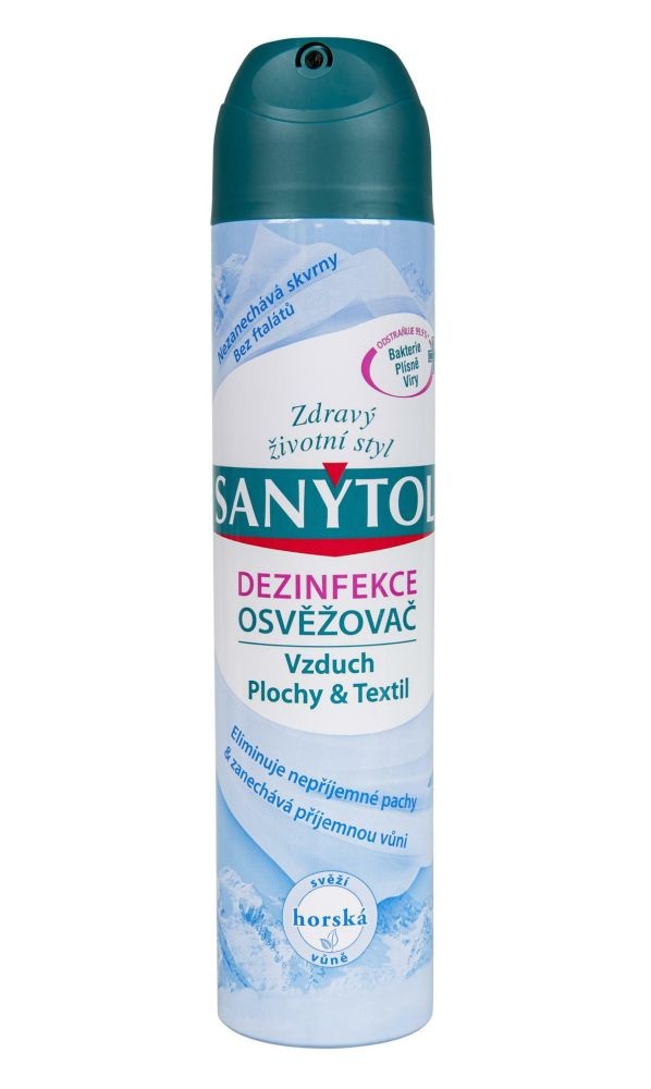 SANYTOL - dezinfekční osvěžovač vzduchu 300 ml, horská vůně