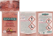 SANYTOL - dezinfekční mýdlo do kuchyně 250 ml